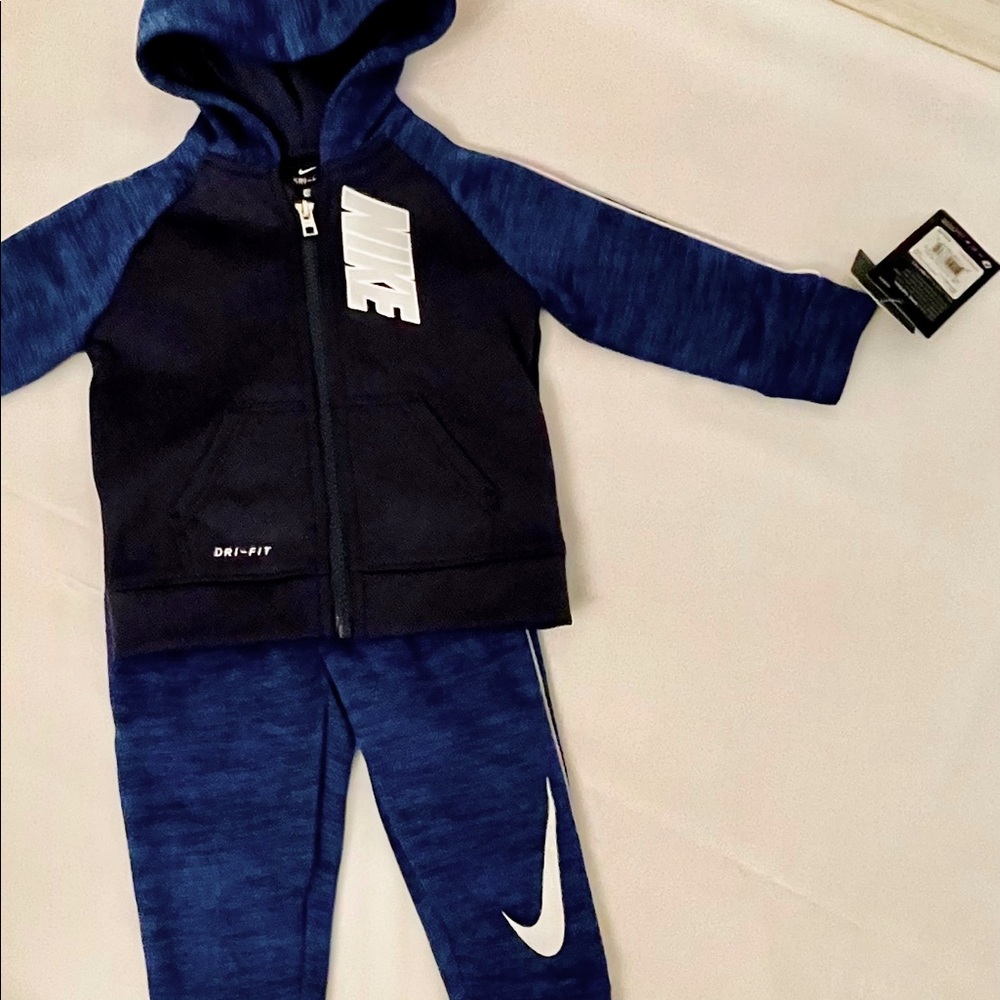 Nike Boys Blue Track Suit 12mo.